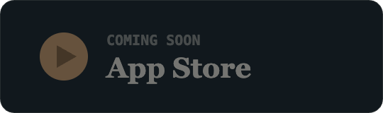 Download on the App Store — coming soon